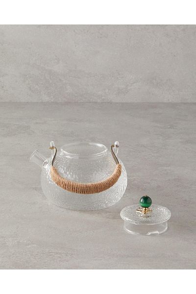 English Home Transparent Angelina Borosilicate Teapot - 600 ml