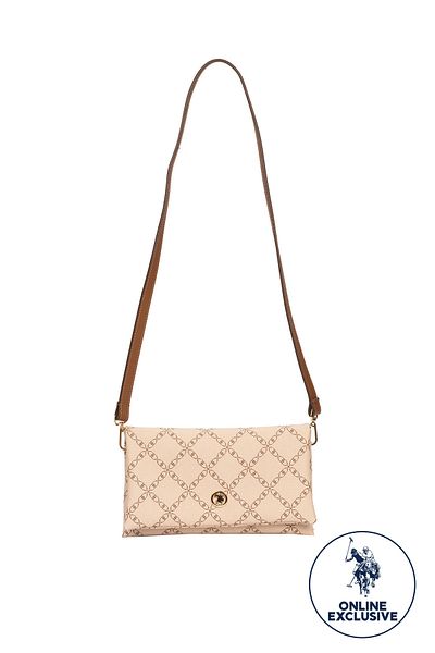 U.S. Polo Assn. Geanta de dama model Bej Us8549 - Exclusiv Online
