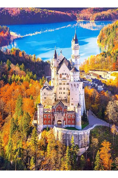 CLEMENTONI Neuschwanstein 1000 Piece High Quality Collection Adult Puzzle