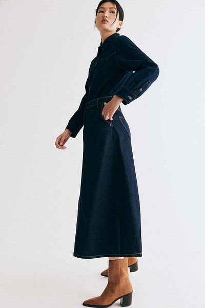 H&M Pointed Ankle Boots