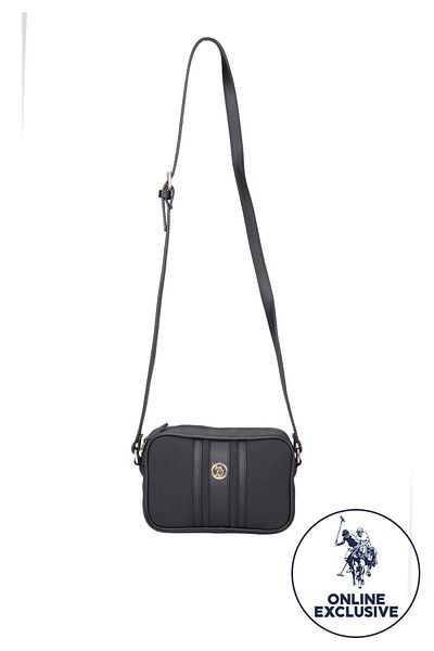 U.S. Polo Assn. Geanta de umar dama model Us3033 negru-negru - exclusiv online
