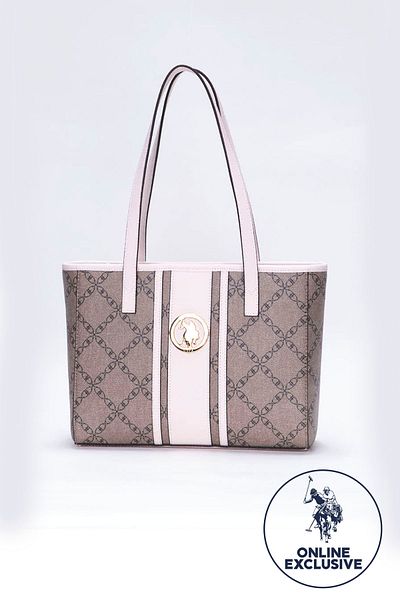 U.S. Polo Assn. Us3118 Модел Mink-Beige дамска чанта през рамо - онлайн ексклузивно