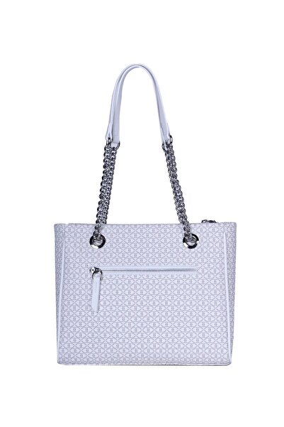 U.S. Polo Assn. Geantă de umăr pentru femei model albă Us3006 - exclusiv online