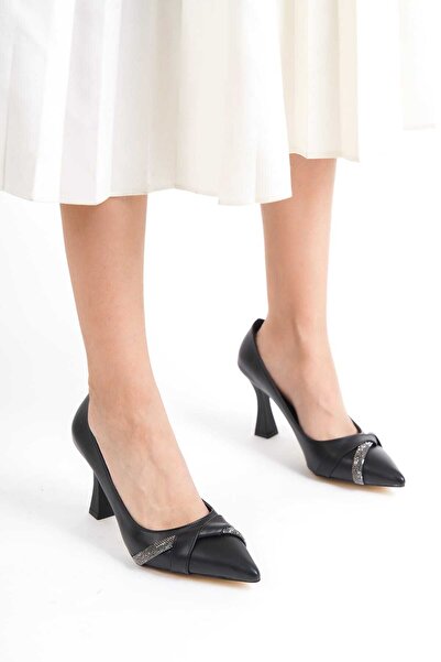 DS AYAKKABI Women's Heeled Engagement Evening Dress Shoes