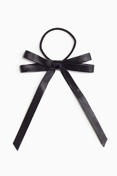 H&M Bow-detail hair elastic