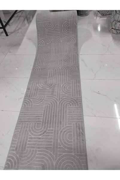 Panda Kaymaz Taban Oda Salon Koridor Mutfak Halı Yolluk Krem