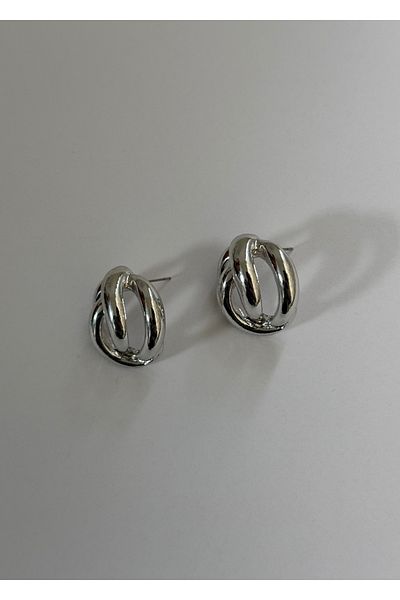 KİLİGİSTANBUL 3 cm Wide Basket Earrings