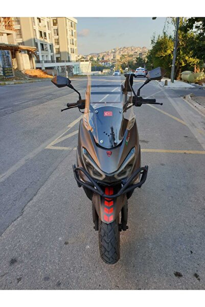 MOTOCAM Rks Newlight 125 Ön Cam 2021-2022 Model 65cm Şeffaf Renkli 4mm PRO MO...