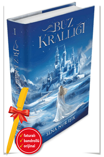 İndigo Kitap Alfa Kalem+Buz Krallığı (Ciltli)-YENİ-(Sena Nur Işık)Roman/Edebi...