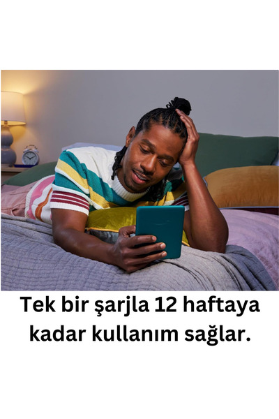 Amazon Yeni Kindle Paperwhite Signature Edition (2024) 12.nesil 32 Gb 7” Reklamsız Metalik Siyah