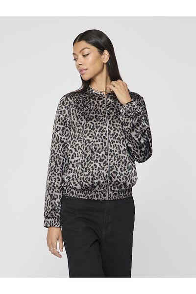 VILA Bomberjacke Leoprint