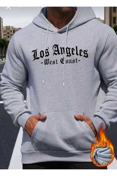 KOZİA OUTDOORS Hanorac oversize unisex cu imprimeu Malkoçbey Los Angeles