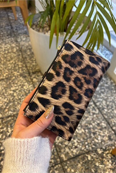 Yuka Atelier Dokulu Tasarımlı Suni Deri Cüzdan