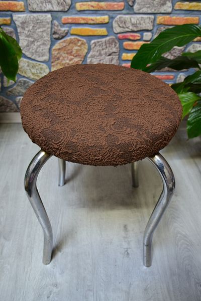 COVER TEKSTİL 4 Καλύμματα σκαμπό από ύφασμα ζακάρ