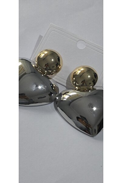 Lioon Büyük kalp küpe