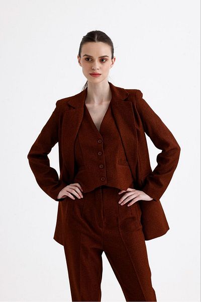 Nilo Giyim ve Ayakkabi Triple Suit Pants Vest Blazer Jacket