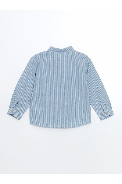 LC Waikiki Kids Long Sleeve Striped Boy Shirt