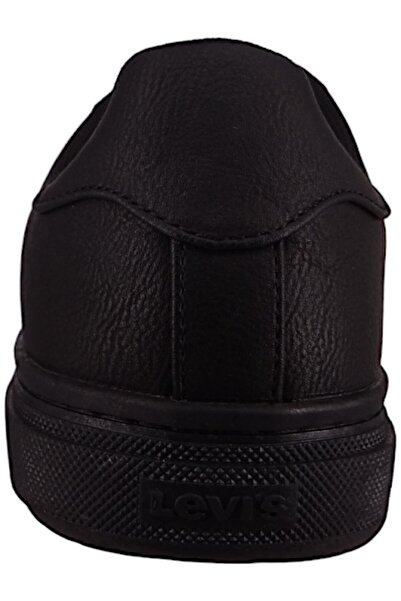 Levi's Herren Low Sneaker Piper Low Top 234234-661 Schwarz 559 Full Siyah Kunstleder