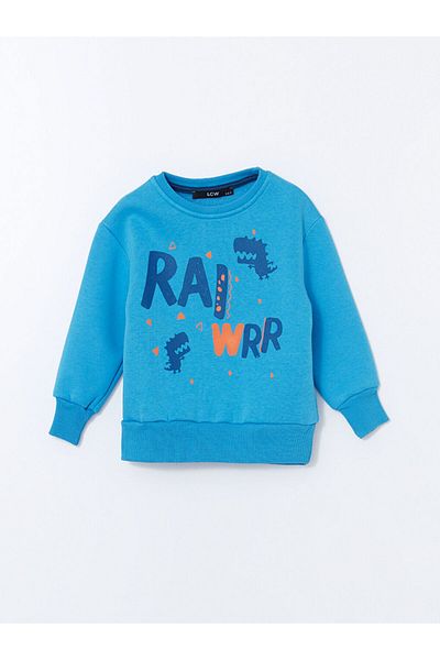LC Waikiki Lcw Crew Neck Printed Boys' Sweatshirt