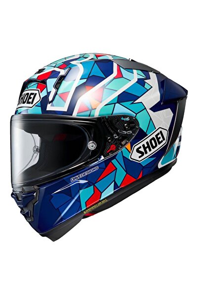 Shoei X-Spırıt Pro Kapalı Motosiklet Kaskı Marquez Barcelona Tc-10