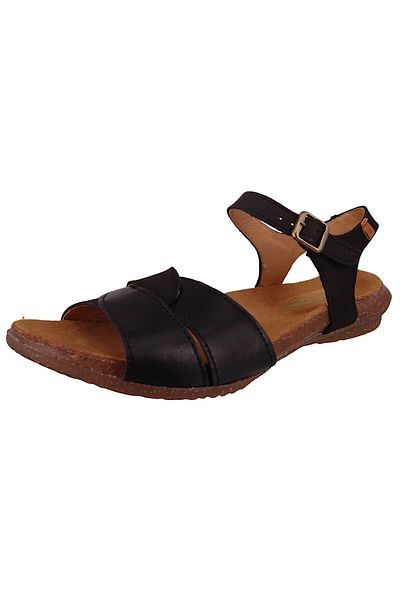 El Naturalista Damen Sandalen Wakataua N5557 Schwarz Black Leder mit Comfort-Last