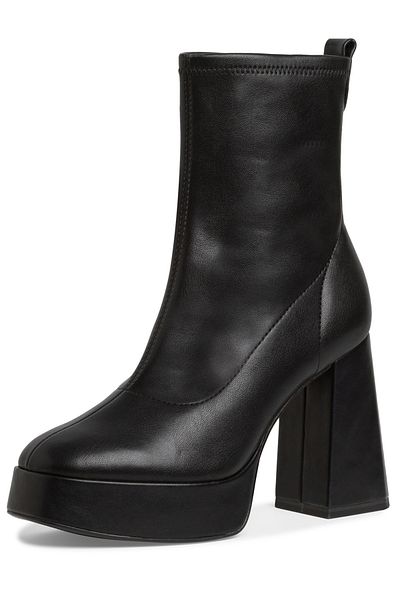 Tamaris Tamaris Black Booties Womens Shoes