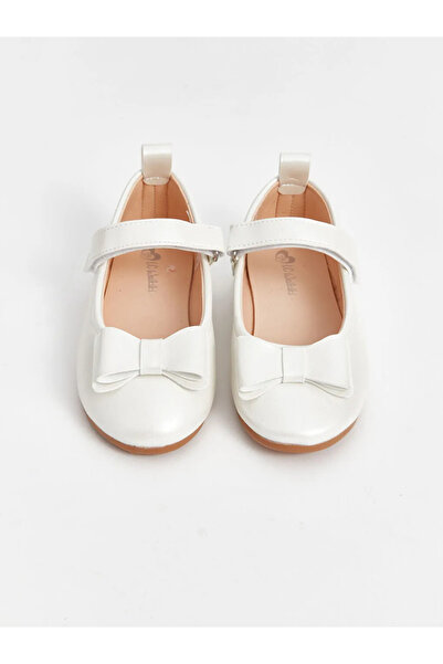 LC Waikiki LCW STEPS Bej Fiyonk Detaylı Kız Çocuk Babet