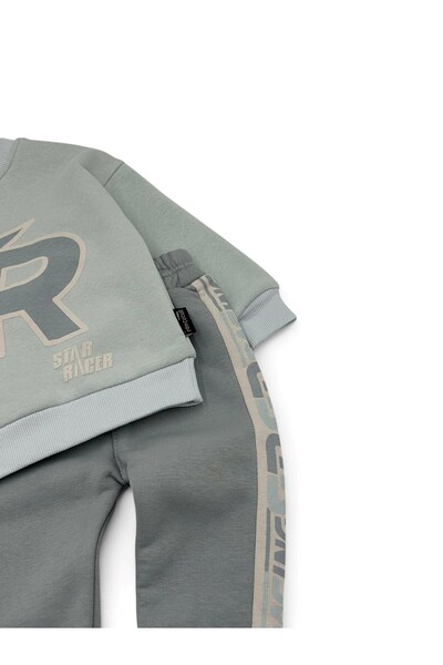 VOY KİDS ERKEK ÇOCUK KIŞLIK 3 İP ŞARDONLU POLARLI 2-3-4-5 YAŞ ALT ÜST EŞOFMAN TAKIMI