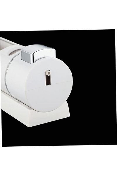 MAİN SHOP Mounted Manual White Soap Dispenser - Liquid for Wall, Hand and Sink