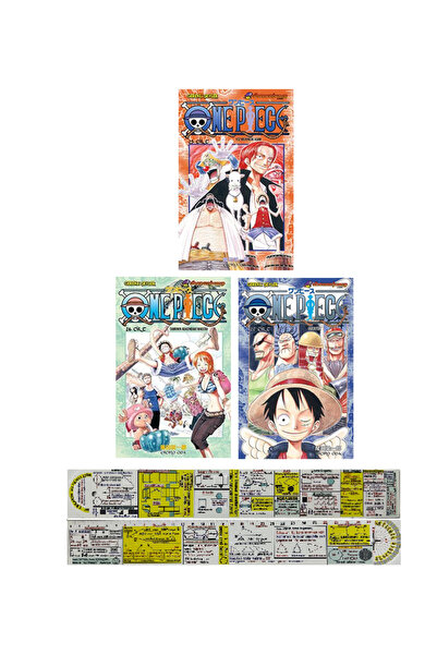 Gerekli Şeyler Yayıncılık One Piece 25-26-27. Ciltler Manga Seti + Mat. Öğret...