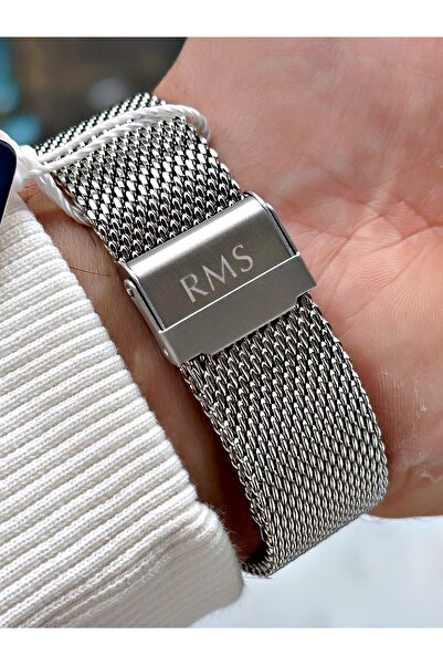 Romanson Fonksiyonları Aktif 5 Atm Su Geçirmez Çelik Kordon Çelik Kasa Erkek Kol Saati