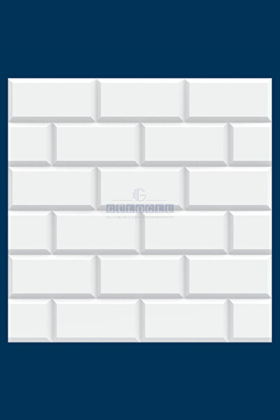 GÜLOĞLU STROPİYER Stropiyer Yenice - Tuğla Tavan Kaplama 50x50 Gkpç - 4 Adet