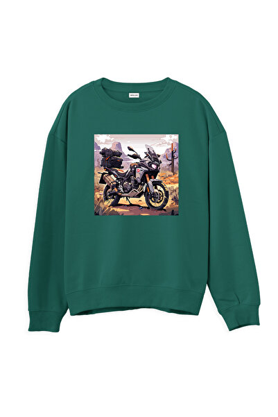 Orvia Life سويت شيرت رياضي عادي باللون الأخضر