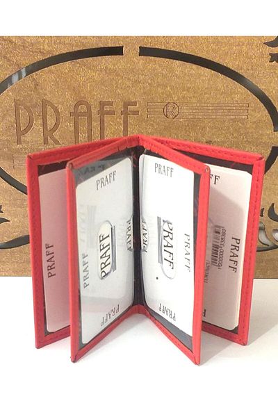 Praff 06112021 Genuine Leather Butterfly Card Holder