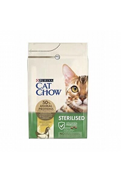 Cat Chow Purina Kısırlaştırılmış Kedi Maması 3 Kg Uzun Miad