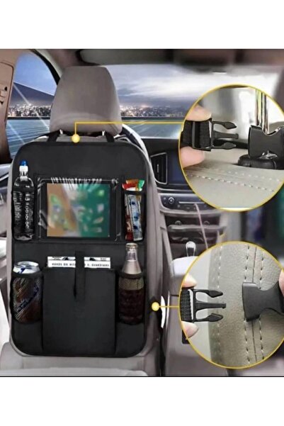 mc.pierobaby Suport pentru tabletă și telefon în interiorul mașinii - Organizator pentru scaunul auto