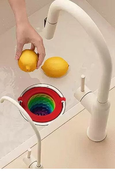usin Colorful Plastic Foldable Easy to Follow Removable Shower Sink Bathroom Balcony Drain Strainer