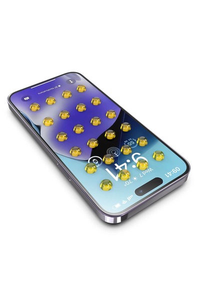 OSG İphone 16 Pro Max Ekran Koruyucu Anti-static Kurulum Aparatlı 9h Temperli Kırılmaz Cam Ekran Koruma