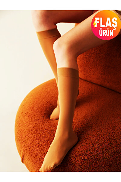 KEMSON Κάλτσες παντελονιού 100 Denier Opaque μέχρι το γόνατο Χοντρές και ζεστές άνετες και μοντέρνες