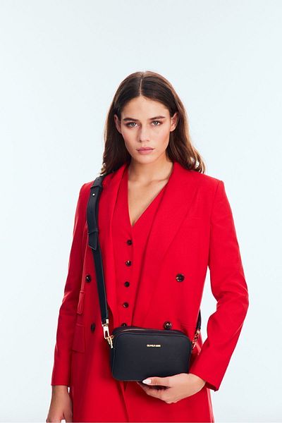 U.S. Polo Assn. Us24625 Model Negru Geantă Messenger Femei