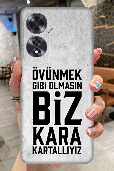 OPPO A60 Futbol Takımı Desenli Kamera Korumalı HD Baskılı Silikon Kılıf