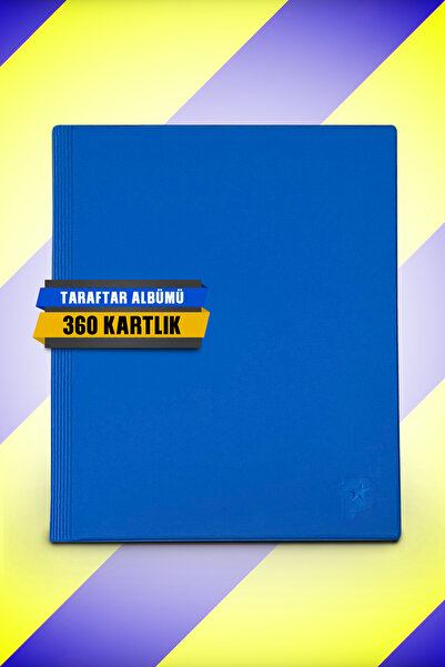 Pokscard KOLEKSİYON KART ALBÜMÜ 360 KARTLIK  ( FUTBOLCU - MAGİC - PANİNİ - PO...