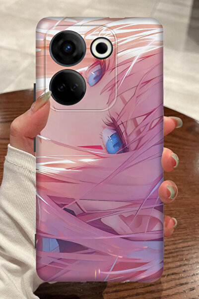 TECNO Camon 20 Pro Anime Desenli Kamera Korumalı HD Baskılı Silikon Kılıf