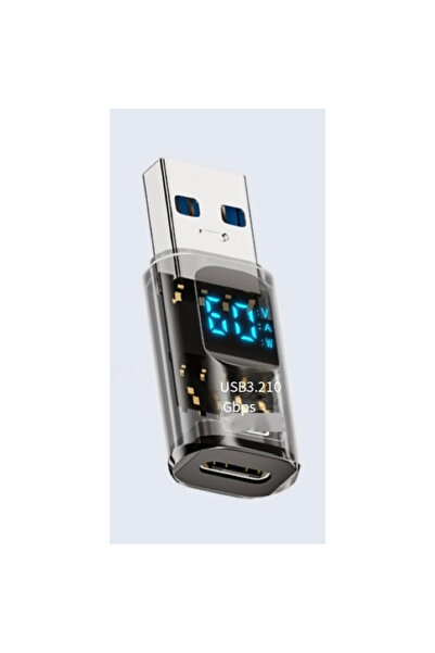 LivX Revolution USB 3.2  to Type C Dönüştürücü 60W 10Gbps Veri Transferi Dijital Ekran OTGGF