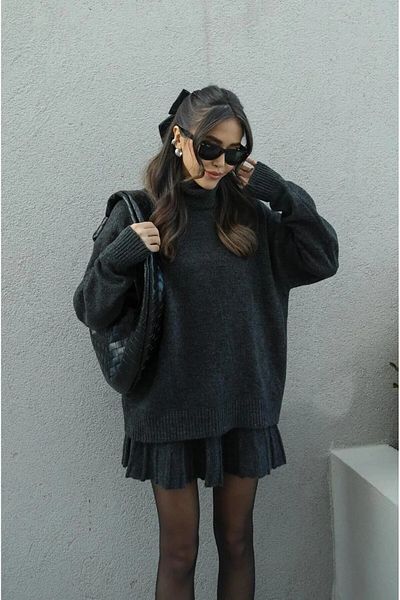 Get Crazy Knitwear 2-Piece Set - with Skirt