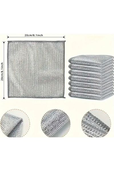 MAİN SHOP Dishwashing Wire Cloth 20 Pieces M-602