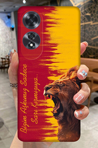 OPPO A60 Futbol Takımı Desenli Kamera Korumalı HD Baskılı Silikon Kılıf