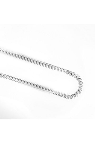 Lekka Design Leaf Chain Tarnish Stainless Steel Unisex Necklace