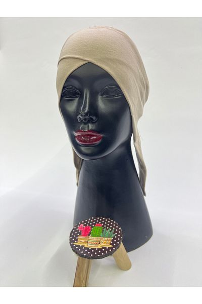 NURMAHREM XL Size Cross Combed Cotton Bonnet - Lycra and Good Quality