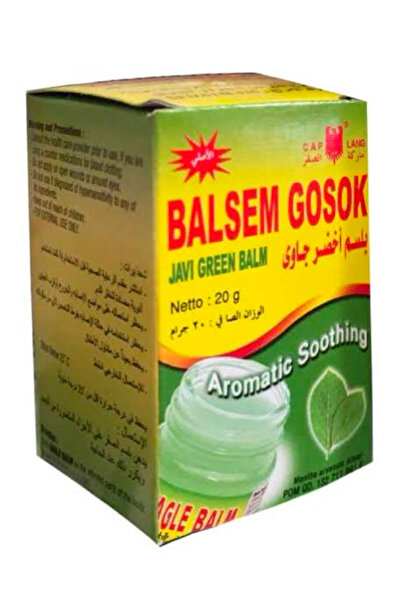 DermStore BALSEM GOSOK-javi green balm 20Gr